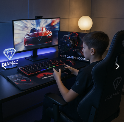 Combo Gamer iMice - Teclado, Mouse, Audi